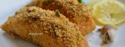 семга с фисташковой корочкой. Шаг 4