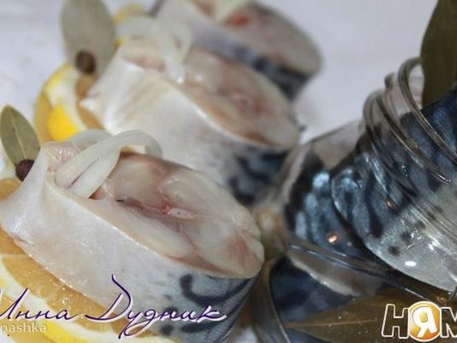 Рецепт скумбрии соленой