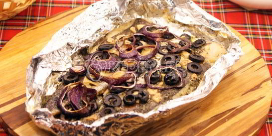 Судак запеченный в духовке