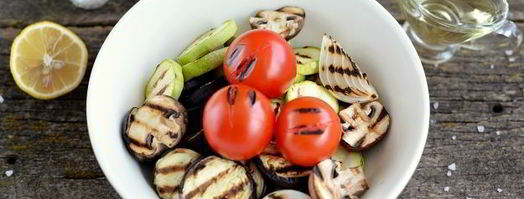 тигровые креветки-гриль с овощами. Шаг 8