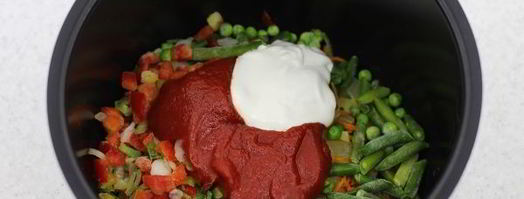 треска тушеная с овощами в мультиварке. Шаг 6