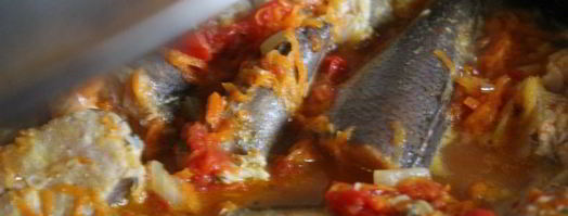 тушеный хек с овощами. Шаг 8