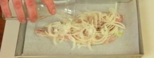 запеченная рыба в томатном соусе. Шаг 4