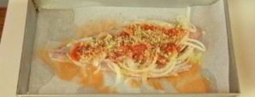 запеченная рыба в томатном соусе. Шаг 7