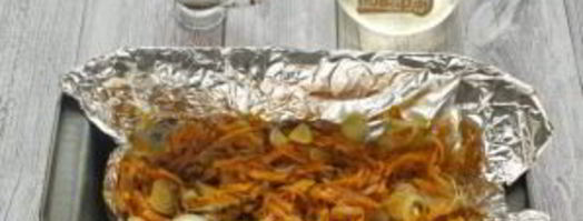 запеченная скумбрия краски осени. Шаг 5