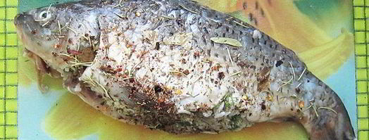запеченый карп. Шаг 7