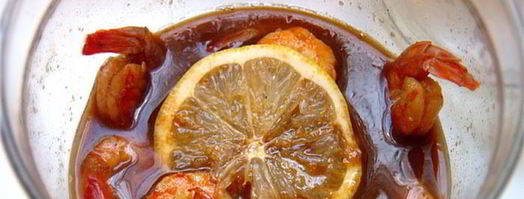 жгучие креветки в ледяной пиале. Шаг 6