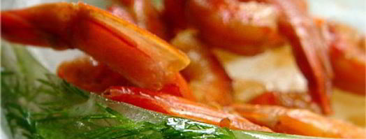 жгучие креветки в ледяной пиале. Шаг 9