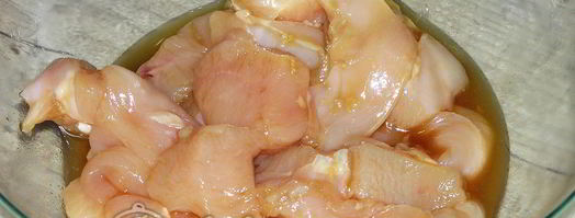 куриные шашлычки на шпажках. Шаг 4