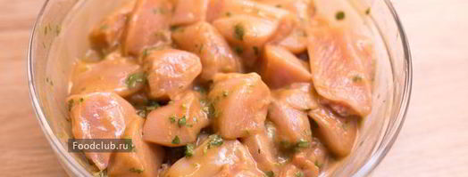 куриные шашлычки с овощами. Шаг 4