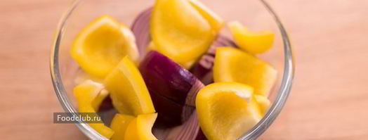 куриные шашлычки с овощами. Шаг 5