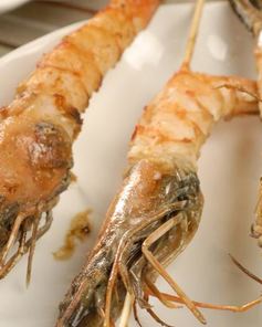 Шашлычки из креветок