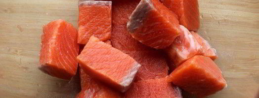 шашлычки из лосося и овощей. Шаг 3