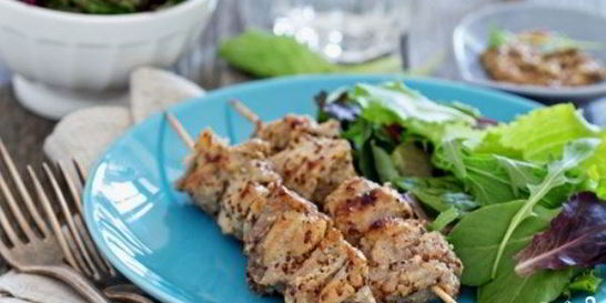 Шашлык из бедра индейки