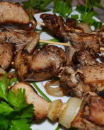 Шашлык из духовки