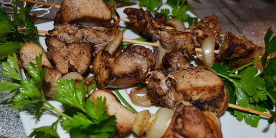 Шашлык из духовки