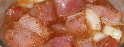 шашлык из индейки в пиве. Шаг 5