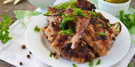 Шашлык из кролика