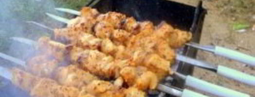 шашлык из куриного филе. Шаг 5