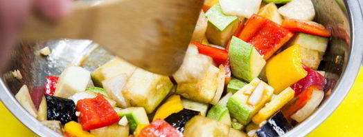 шашлык из куриных грудок с овощами. Шаг 6