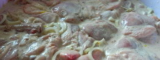 шашлык из курицы на пиве. Шаг 3