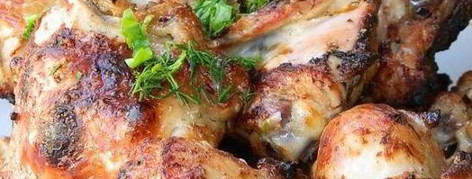 шашлык из курицы на пиве. Шаг 6