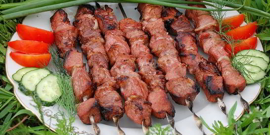 Шашлык из мяса нутрии