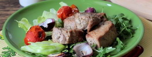 шашлык из рыбы на мангале. Шаг 9