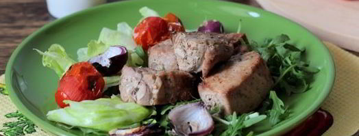 шашлык из рыбы на мангале. Шаг 10