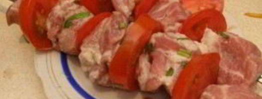 шашлык из свинины в красном вине. Шаг 6