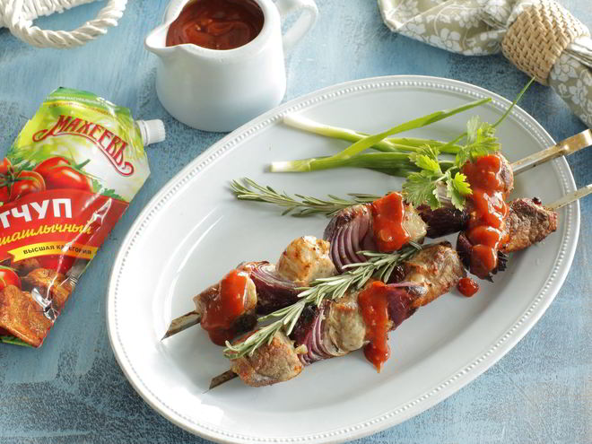 Рецепт шашлыка из свинины в майонезе