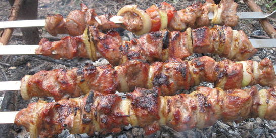 Шашлык на природе
