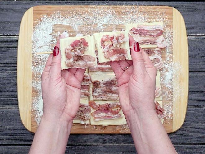 Рецепт шашлыка с беконом