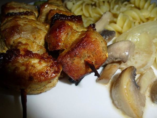 Рецепт шашлыка в горчице