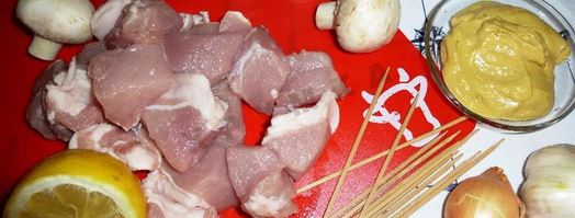 шашлык в горчице. Шаг 3