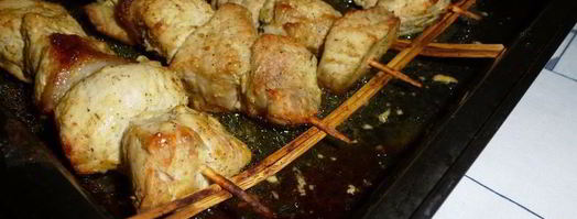 шашлык в горчице. Шаг 12