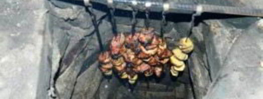 шашлык в коптильне. Шаг 5