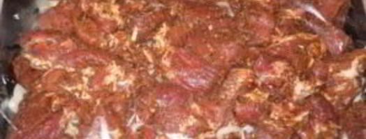 шашлык в рукаве в духовке. Шаг 9