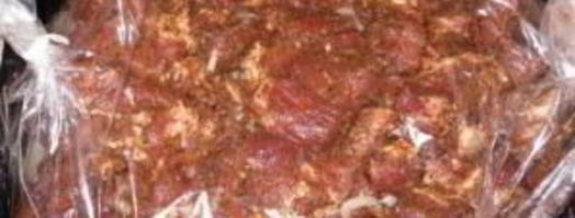 шашлык в рукаве в духовке. Шаг 10