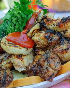 Свиной шашлык в уксусном маринаде