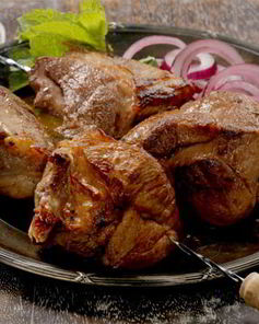 Свиной шашлык