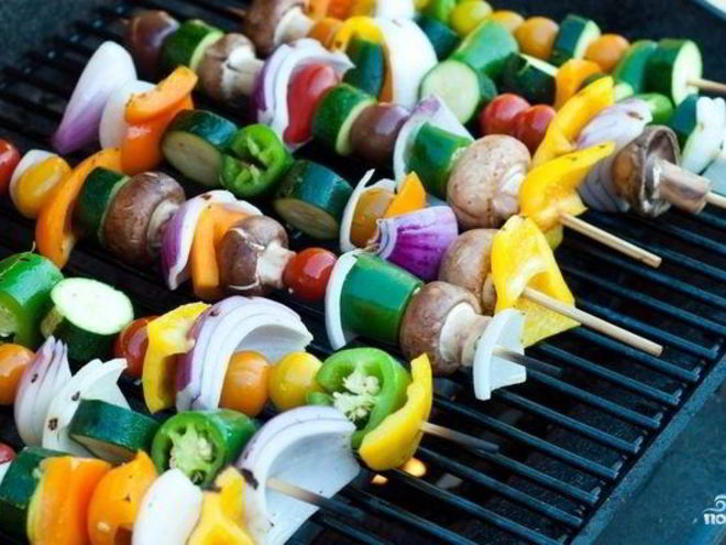 Рецепт вегетарианского шашлыка