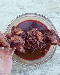 Вишневый маринад для шашлыка