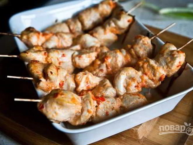 Рецепт вкуснейшего шашлыка в духовке