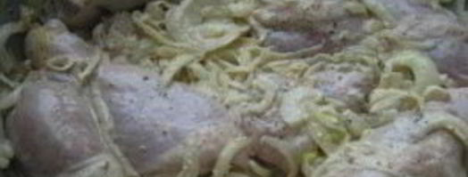 вкусный маринад для шашлыка из курицы. Шаг 3