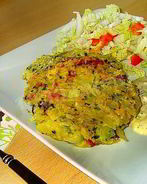 Капустный шницель из капусты