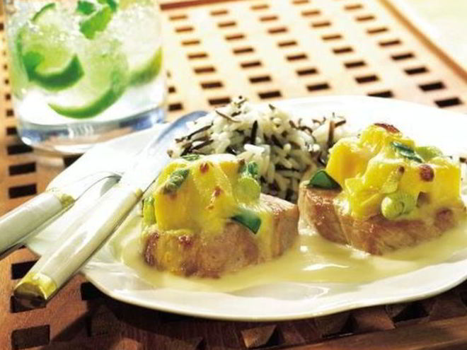 Рецепт карибского шницеля