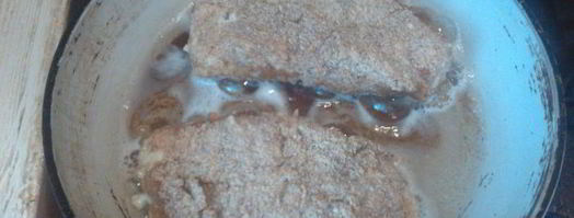 куриный шницель с рисовой запеканкой. Шаг 7