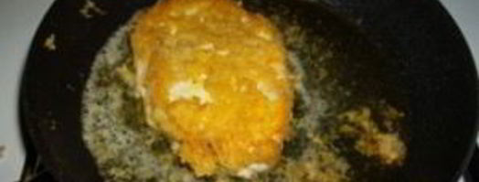 куриный шницель с сыром. Шаг 4