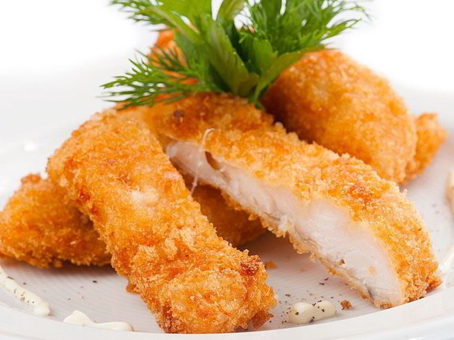 Рецепт куриного шницеля в панировке